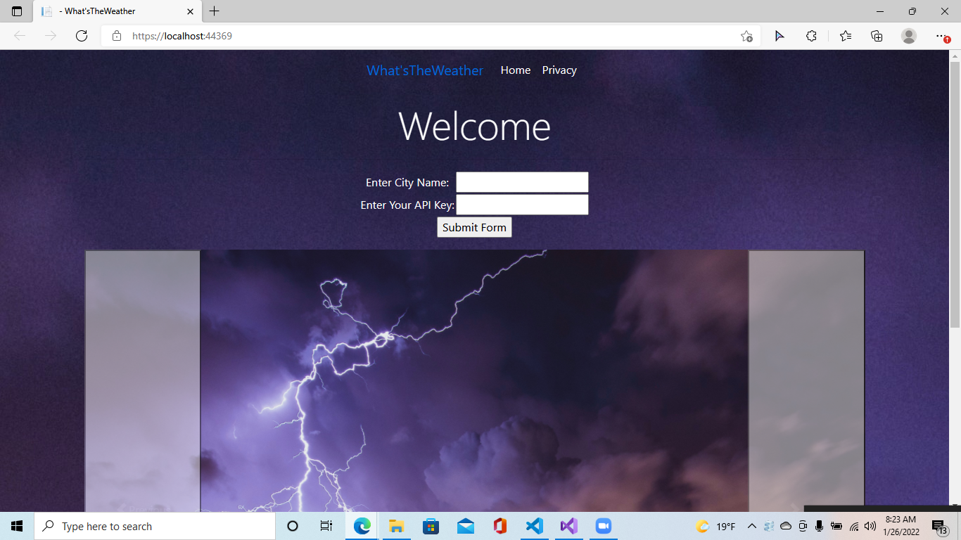 WeatherASP